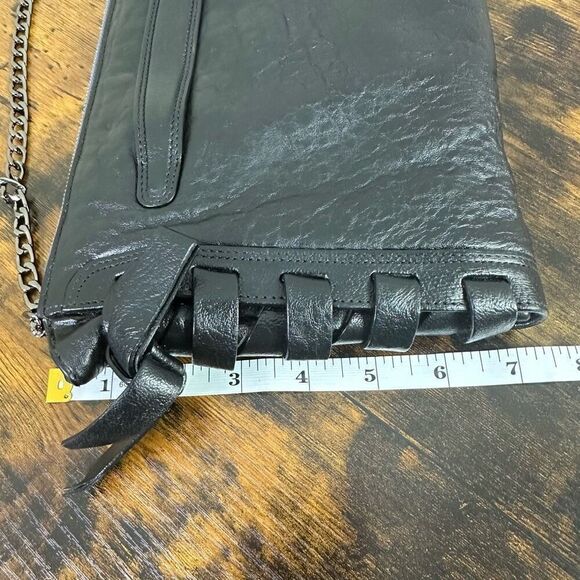 Miu Miu Black Leather Clutch - Picture 11 of 17